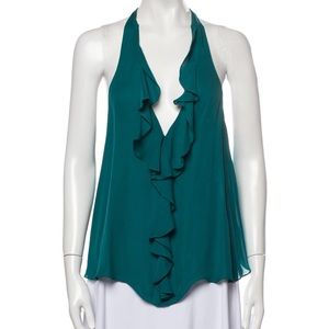 Haute Hippie
Silk Plunge Neckline Blouse
Size: Large